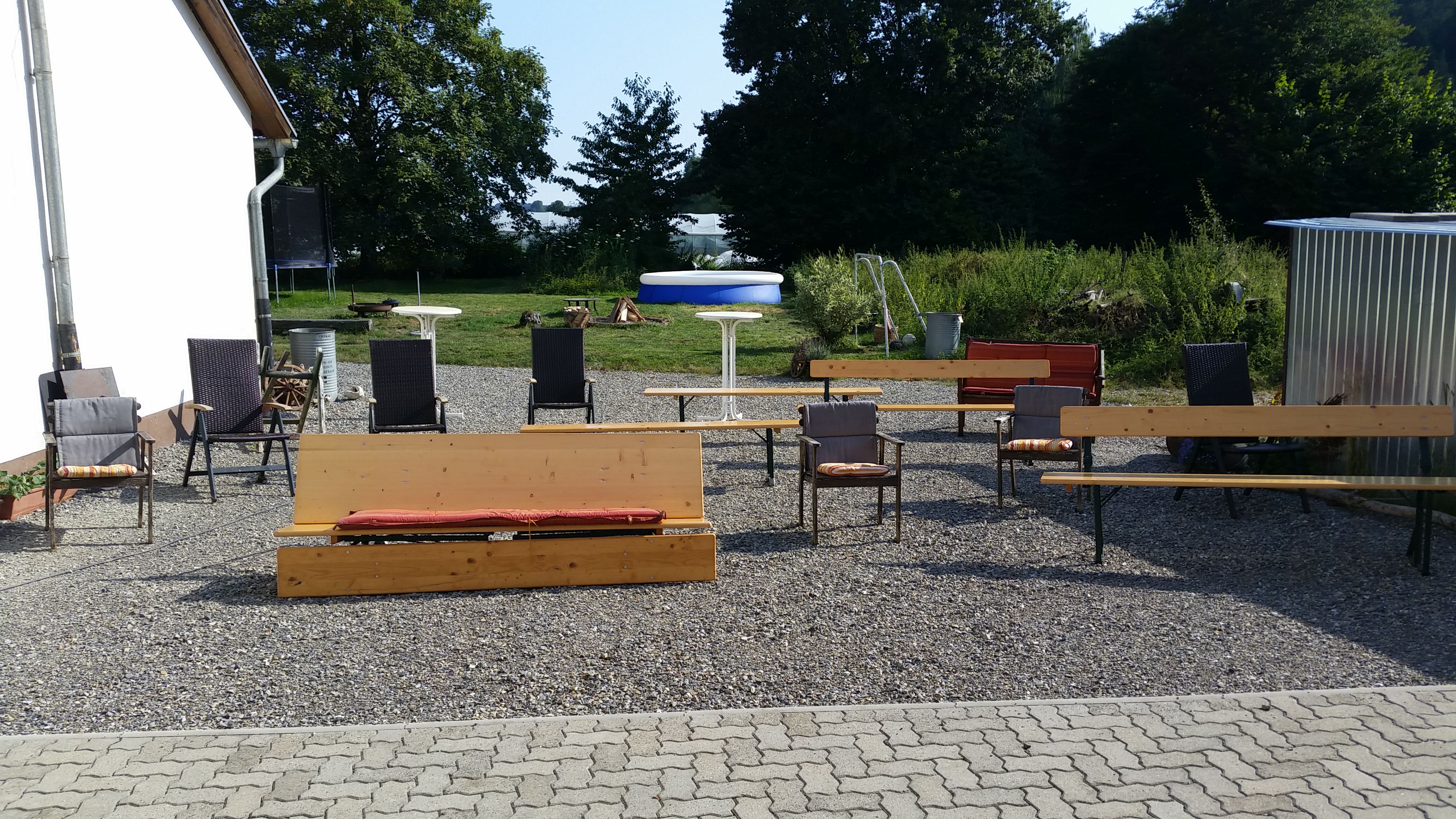 Vorbereitungen fürs Open Air